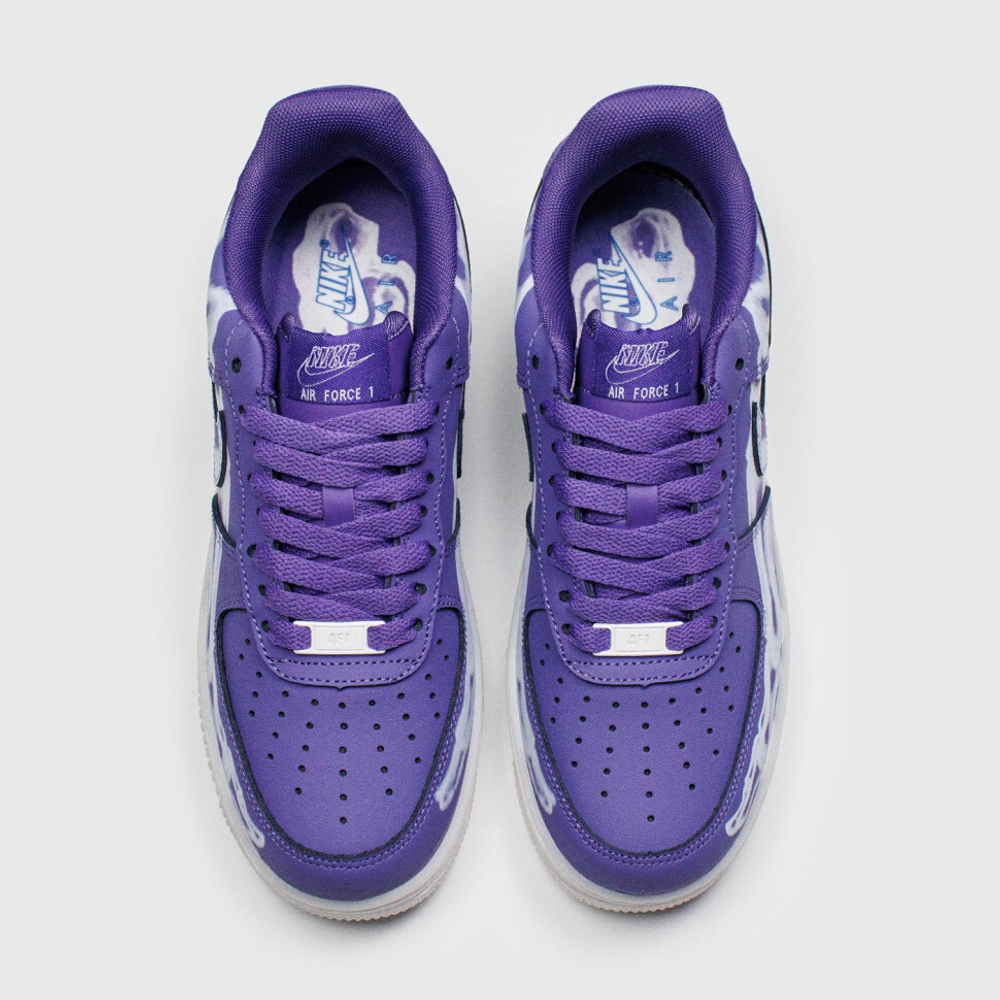 кроссовки Nike Air Force 1 Low Skeleton Violet Wmns CU8067-500