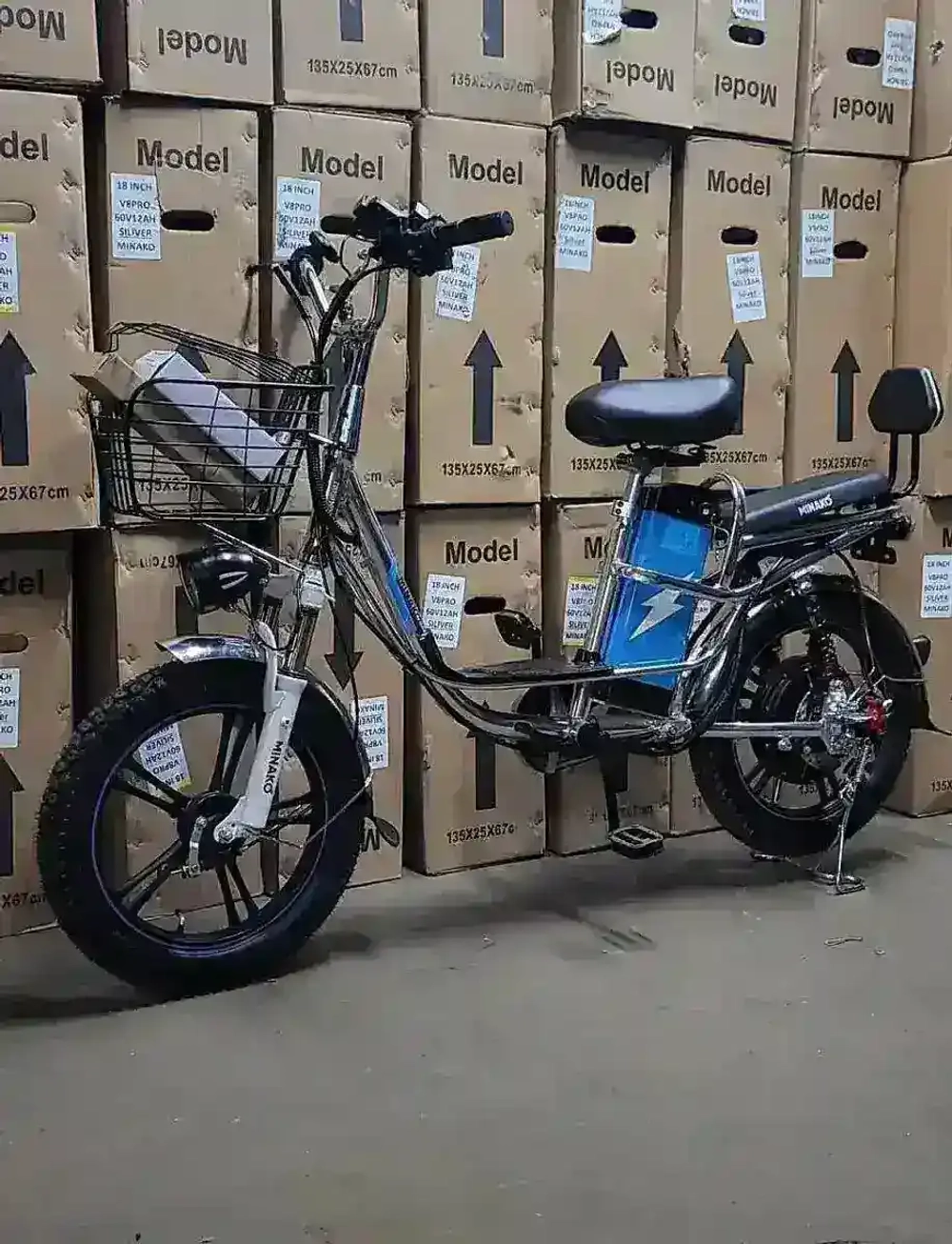 Электровелосипед Minako V8 ECO 500w