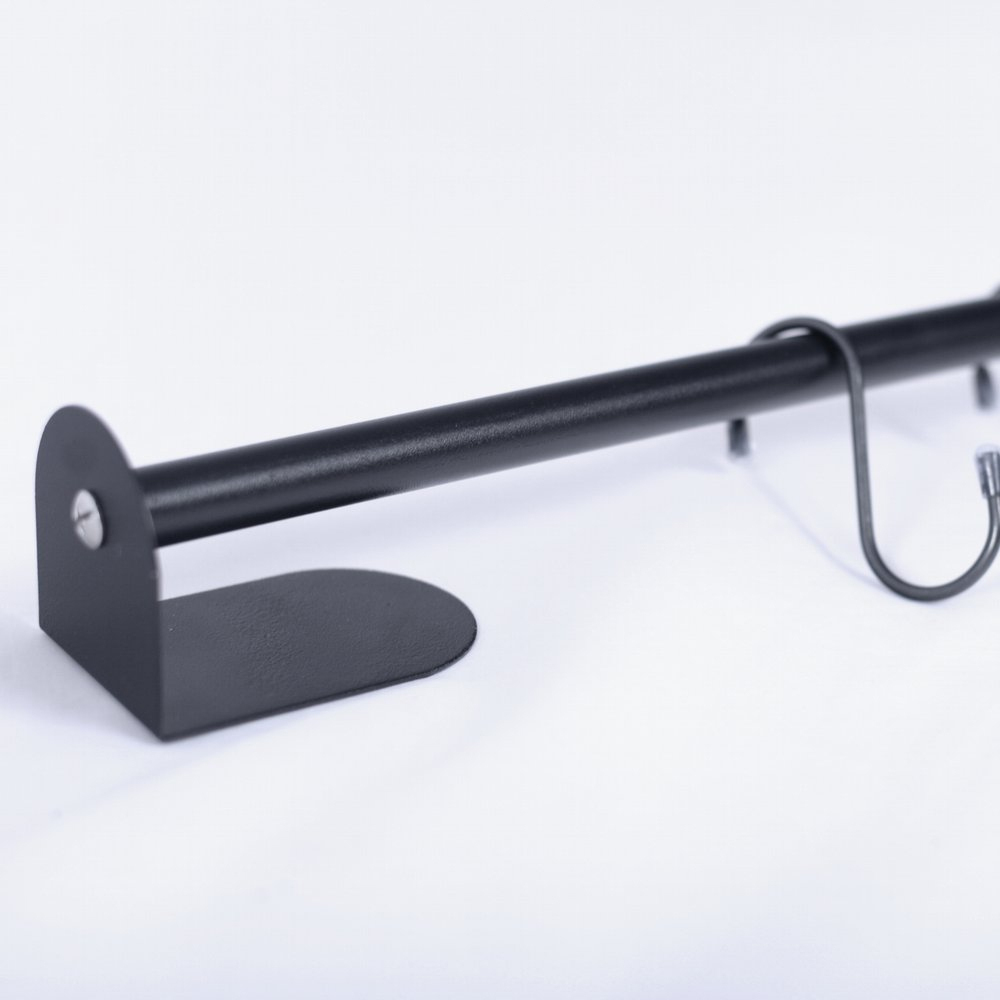 Рейлинг 58см с креплением + 6 S-крючков "Лофт"