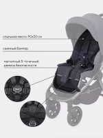 Коляска детская RANT "FLEX PRO" (2в1) RA074