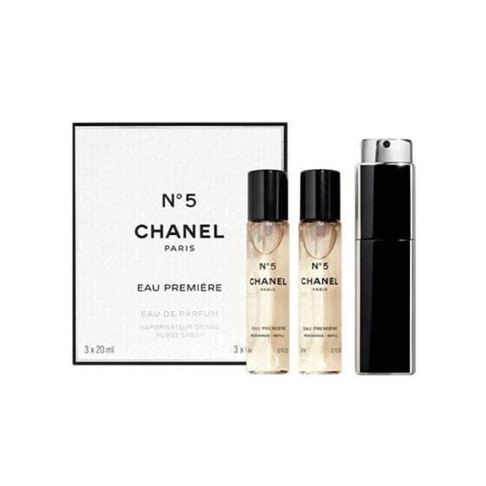 Женская парфюмерия No. 5 Eau Premiere - perfume water with spray (3 x 20 ml)