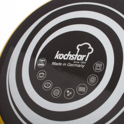 Кастрюля 4.8л Kochstar Neo желтая Германия дно