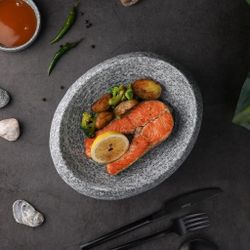 Салатник 190 мл 23*18,5 см h10 см Stone Untouched Taiga P.L. Proff Cuisine [1]