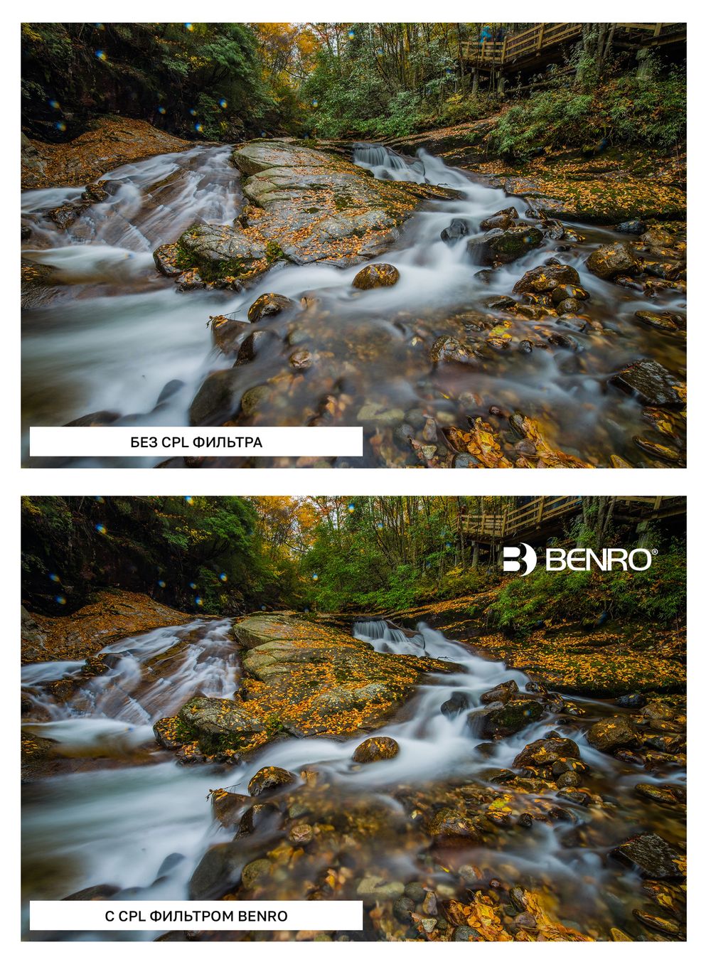 Поляризационный фильтр Benro SHD CPL-HD ULCA WMC/SLIM Ø 82