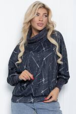 Джемпер Бернарда (темно-синяя) Б11449 LT Collection