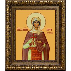 Злата Могленская великомученица. Икона на холсте.