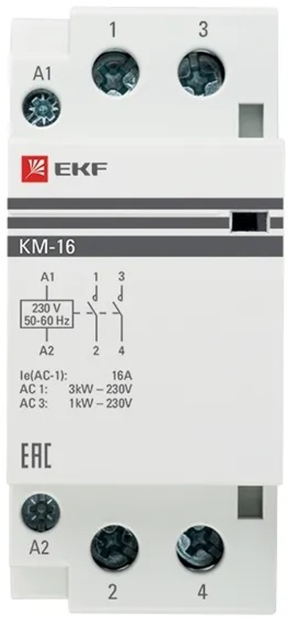Контактор  EKF km-2-16-20