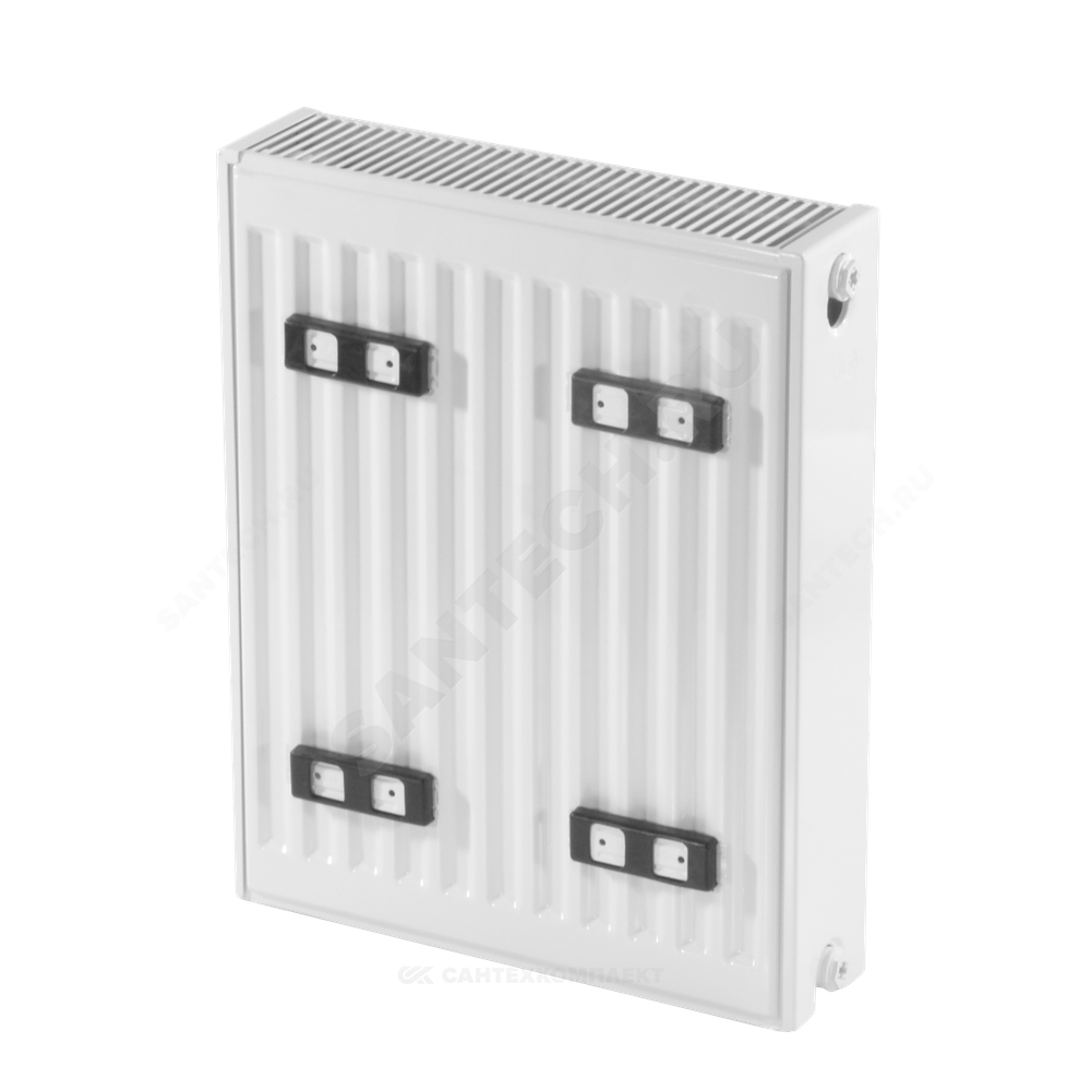 Радиатор стальной панельный Compact C тип 22 500х800 Qну=1772 Вт бок/п RAL 9016 (белый) Heaton Plus