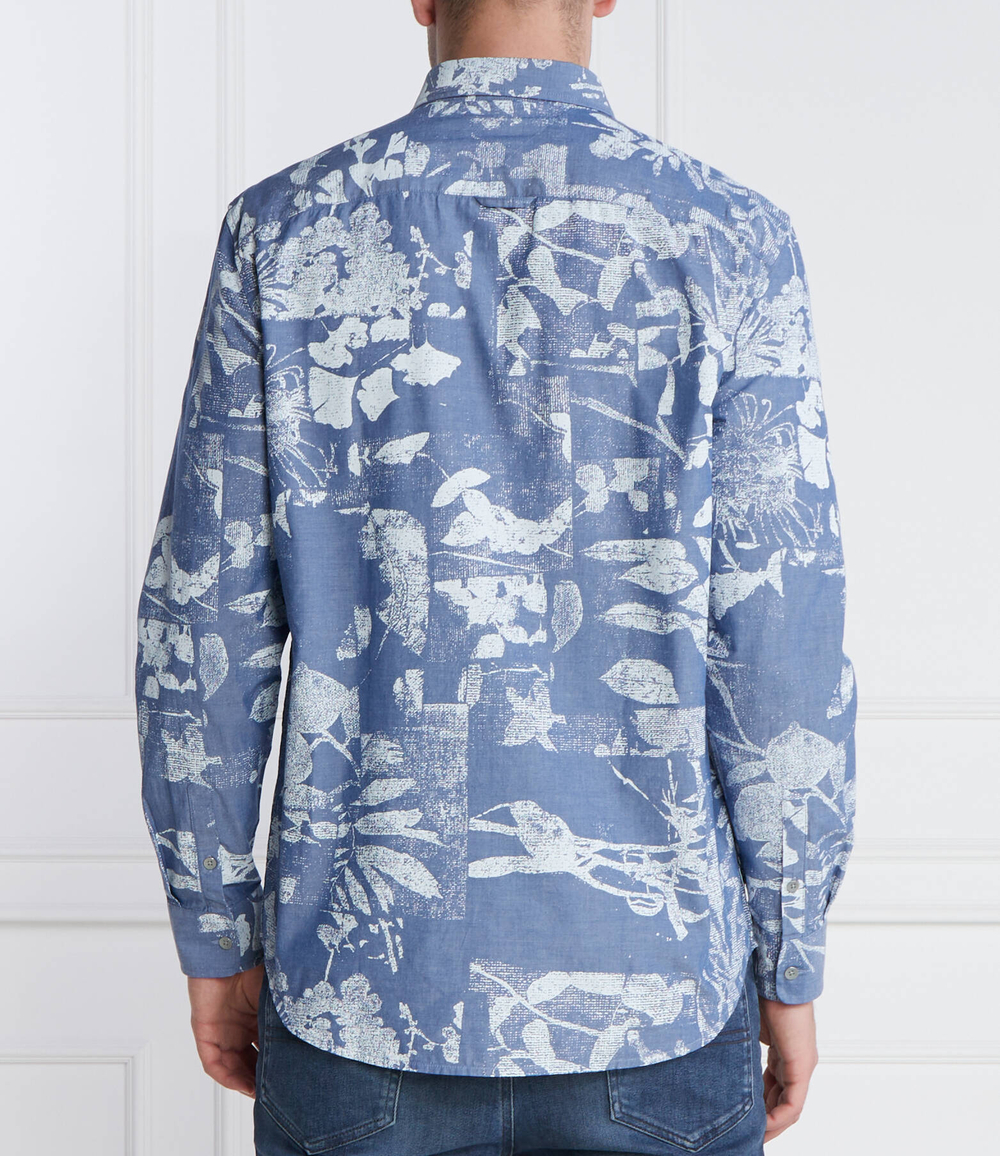 Рубашка GUESS - голубой(M4RH24 WFXS1)