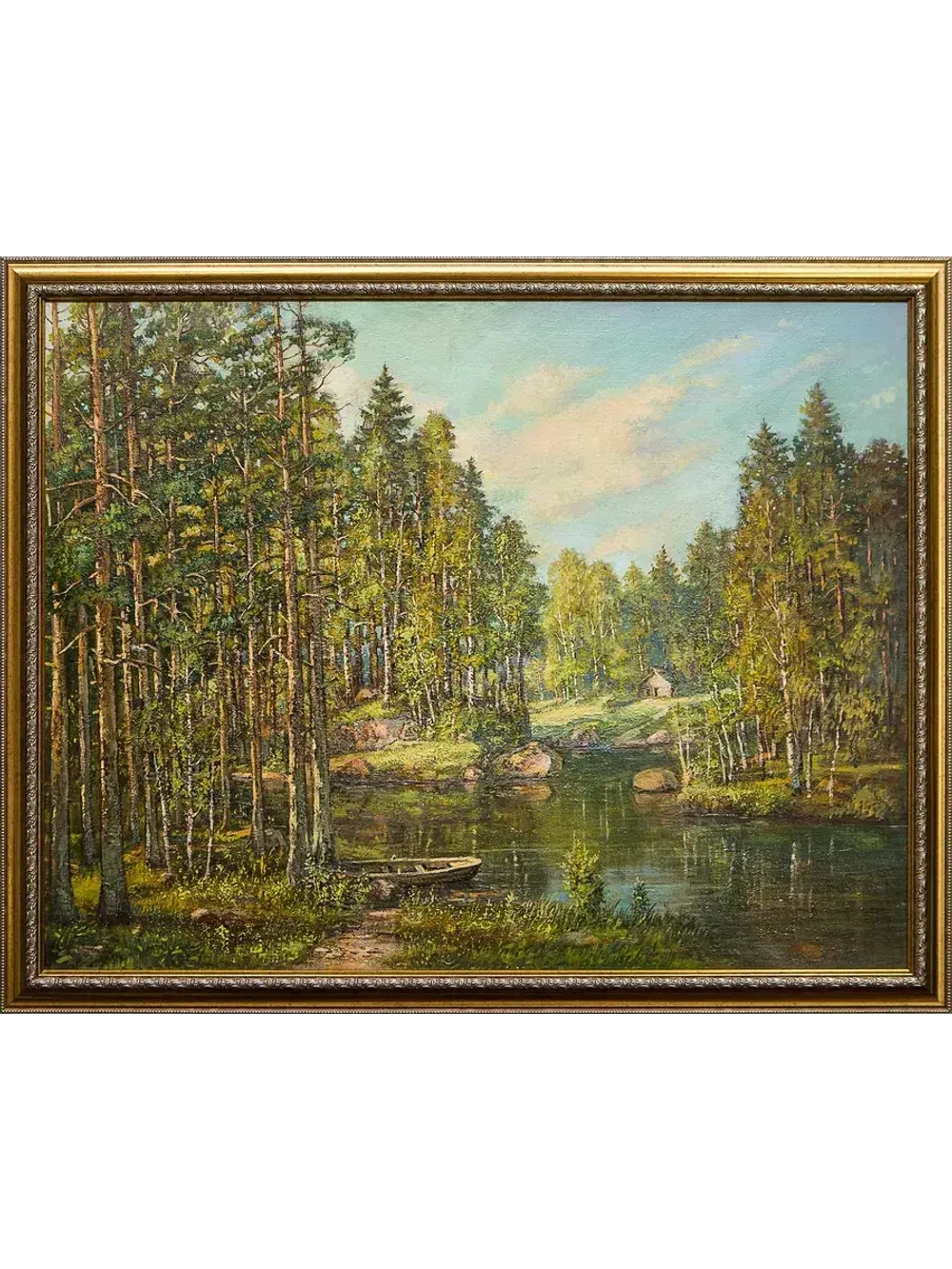 Картина маслом "Утро" Воробьев