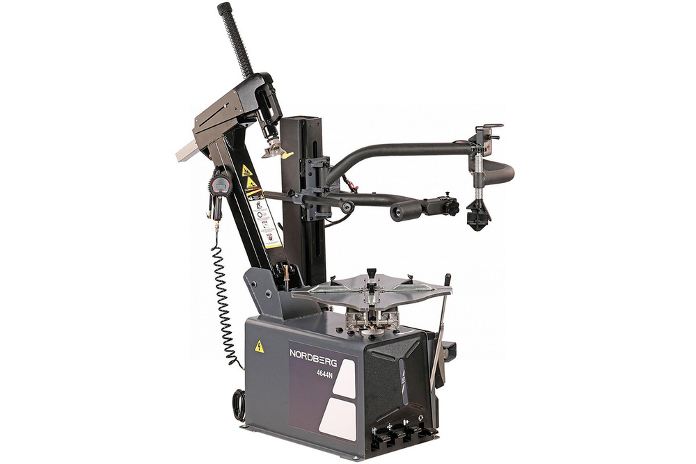 NORDBERG (4644N_380_2) Станок шиномонтажный автомат, двускоростной, 380 В, серый + "Третья рука" 46H44N