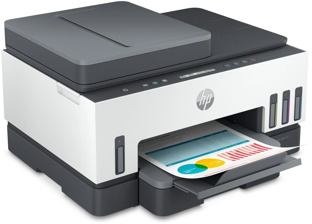 МФУ струйное HP Smart Tank 750 6UU47A