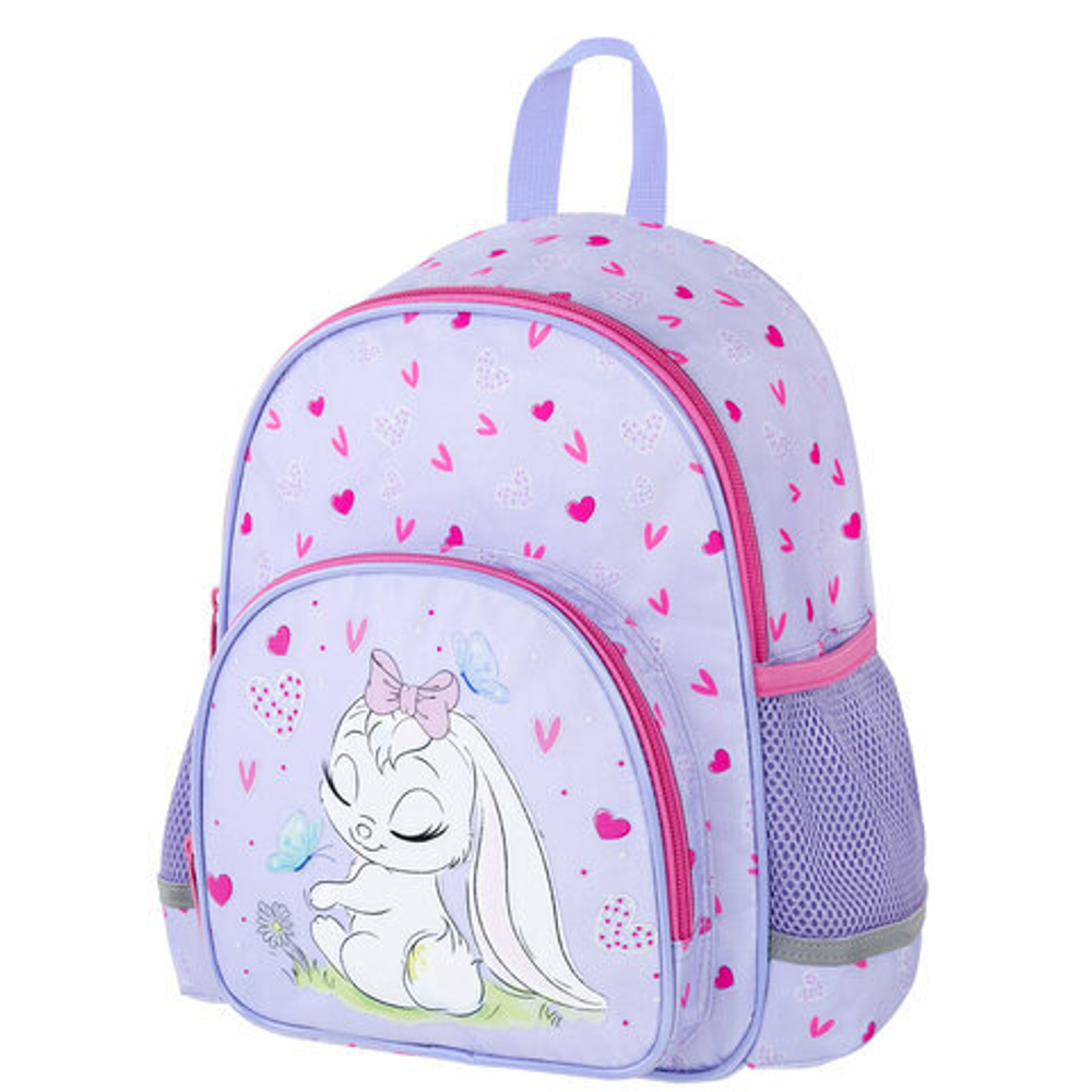 Рюкзак BRAUBERG KIDS PLAY детский, 1 отделение, 3 кармана, "Darling bunny", 29х23х12 см