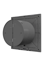 Вентилятор накладной SLIM D100 обратный клапан Gray metal