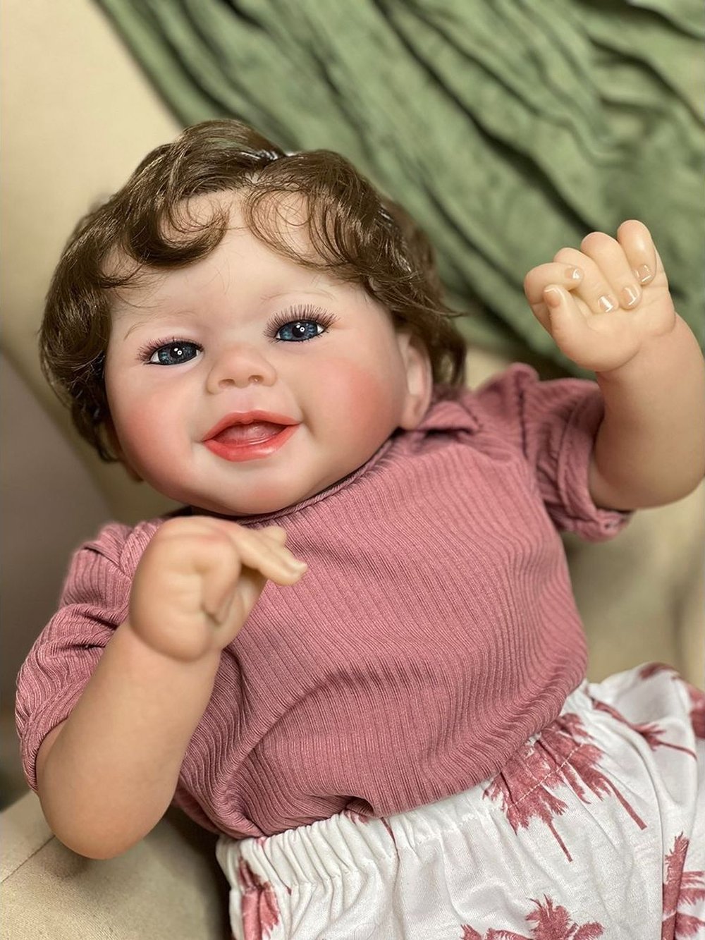 Кукла Реборн мягконабивная 48см в пакете (FA-848)