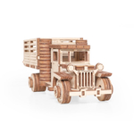 Грузовичок ЛТ-ВБ с кузовом Lemmo - Деревянный конструктор, сборная модель, для детей