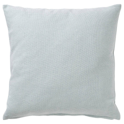 IKEA SANDTRAV  (ИКЕА САНДТРАВ)  -  Наволочка, светло-голубой/белый, 45x45 см