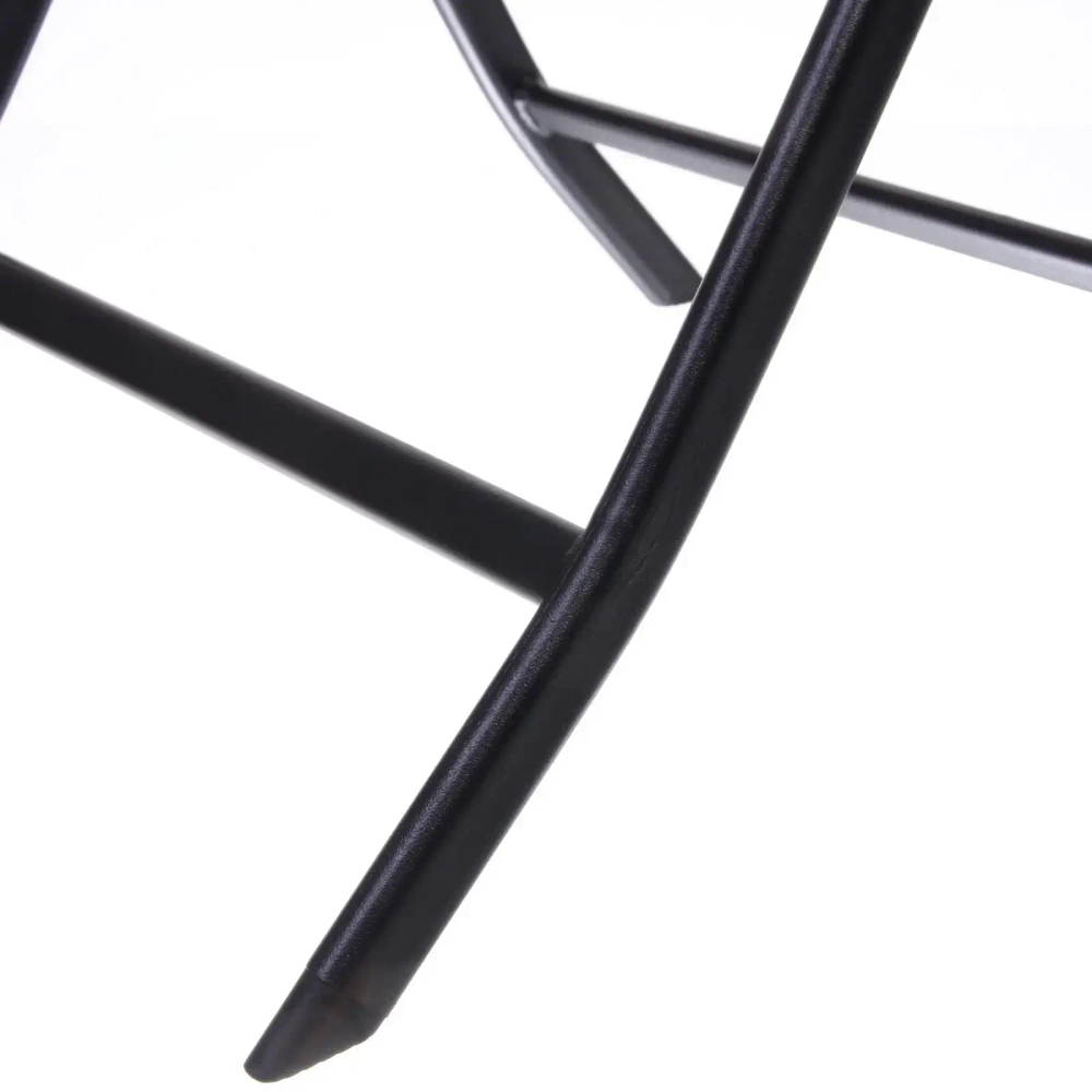 Стол складной круглый «Дачная симфония» DS-R60G, 60*70 см, черный