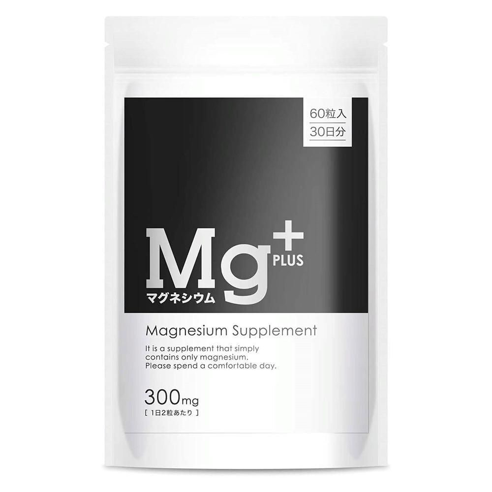 Японский магний Mononet Magnesium Supplement Mg+ plus, 300 мг. (60 штук на 30 дней)