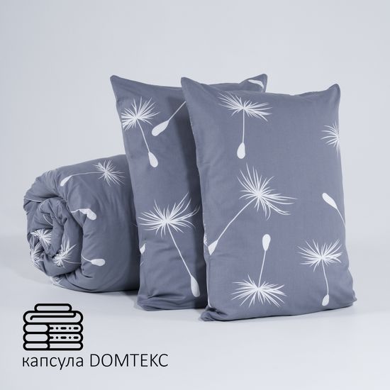 КПБ Fiori 1 , Дуэт Макси, 50х70, подод. 200х220  2шт, прост. 180х200х30 , ранфорс  DOMTEKC