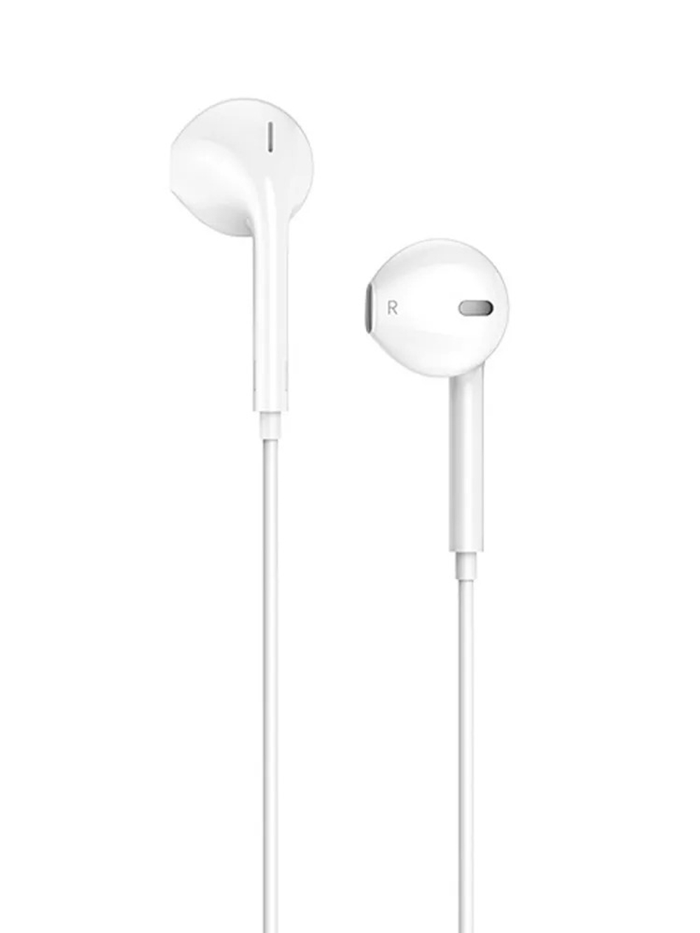 Гарнитура "3,5 мм" Jack Hoco M55 (вкладыши) Белый