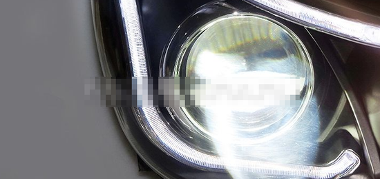 Передние фары Субару Импреза ХВ 2011-2015 V1 type [Комплект Л+П; яркие ходовые огни; светодиодные; биксеноновая линза]