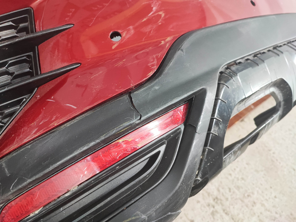 Бампер задний Kia Rio 4 X-Line 20-нв Б/У Оригинал 86611H0900