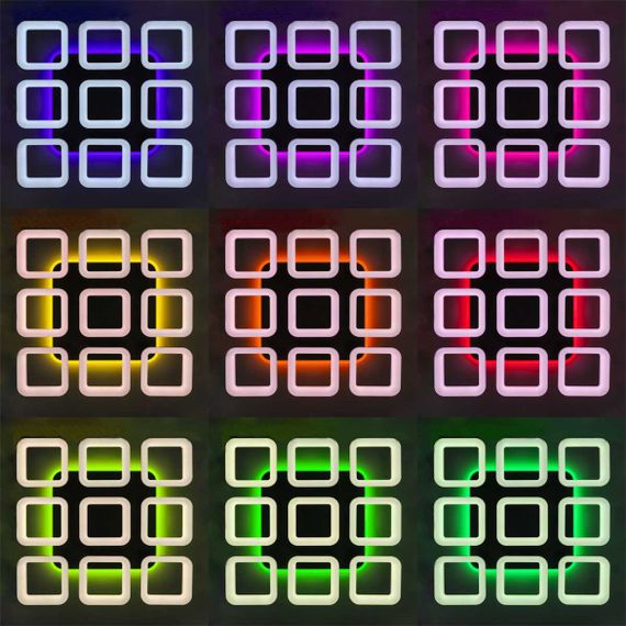 Потолочная светодиодная люстра Citilux Паркер Смарт CL225A290E