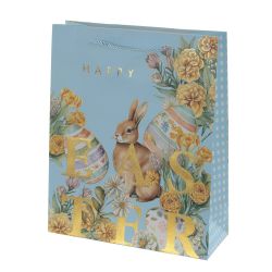 GAEM Пакет подарочный (бумага 210г/м2, блок микс 12шт), L26 W10 H32 см, 4в.