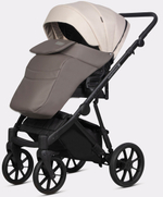 Детская коляска Riko Basic Montana Plus X 3 в 1 43 Mocca (коричневый-бежевый)
