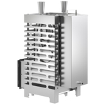 Печь для бани ASTON 20 INOX стекло "АКВА "