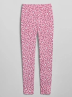 Розовый костюм для девочки с леггинсами