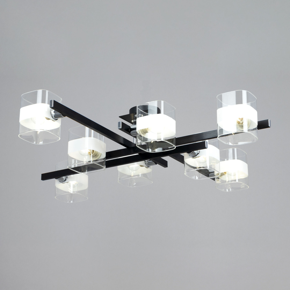 Citilux Вирта CL139282 Люстра потолочная Чёрная