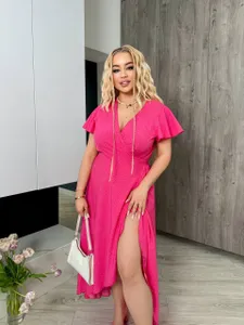 Платье на запах УК-1964-18 Фабрика Моды