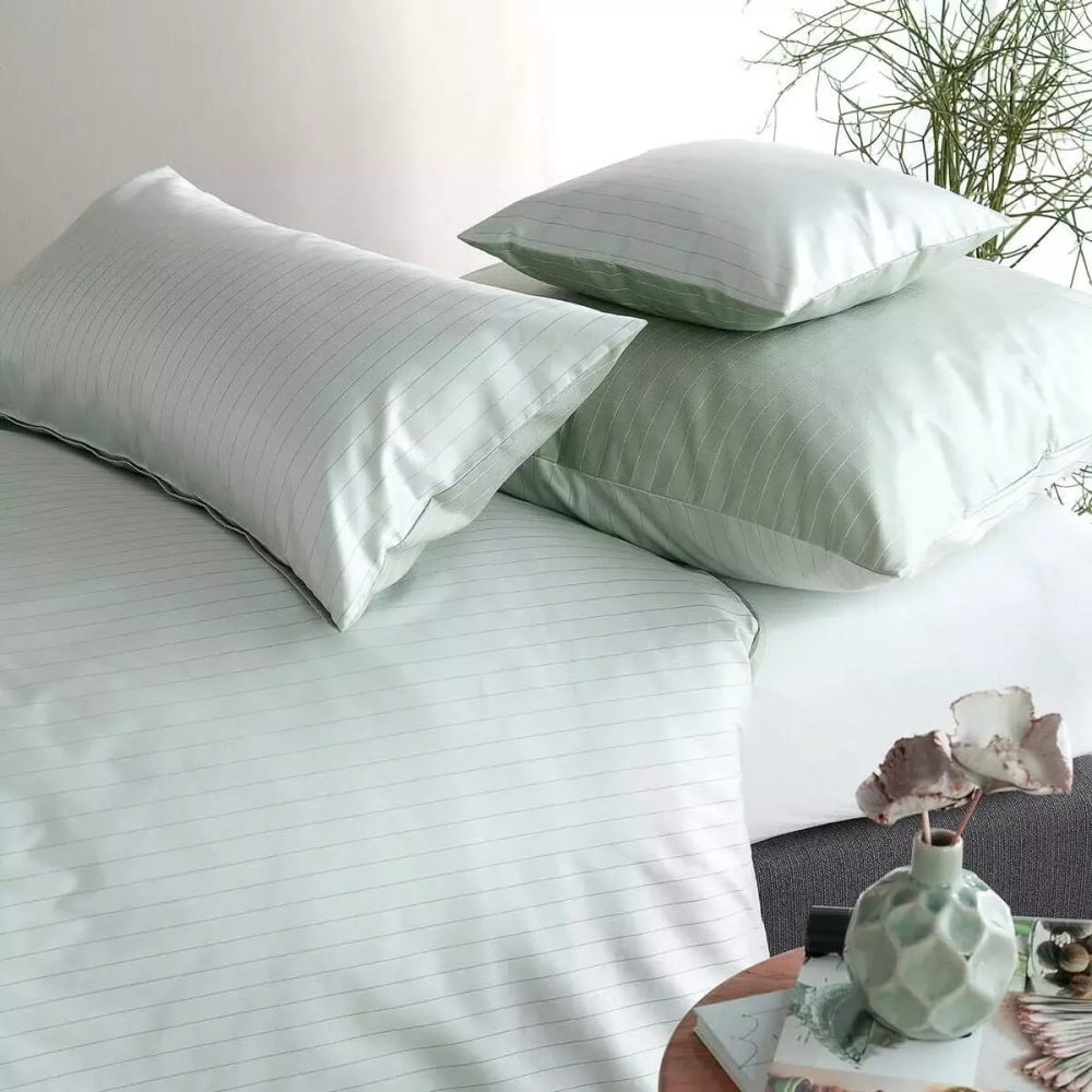 Постельное белье 1.5 спальное Curt Bauer Ferrara 2452-0184 salbei шалфейно-зеленый