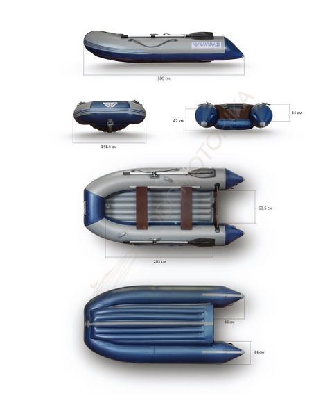 Надувная лодка Флагман 300