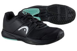 Мужские теннисные кроссовки Head Revolt Court - black/teal