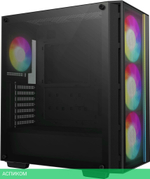 Корпус DeepCool MATREXX 55 MESH V4 без БП Black (R-MATREXX55-BKAGA4-G-4)