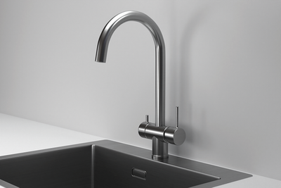 Granula KS-7104, СТАЛЬ САТИН, СМЕСИТЕЛЬ КУХОННЫЙ