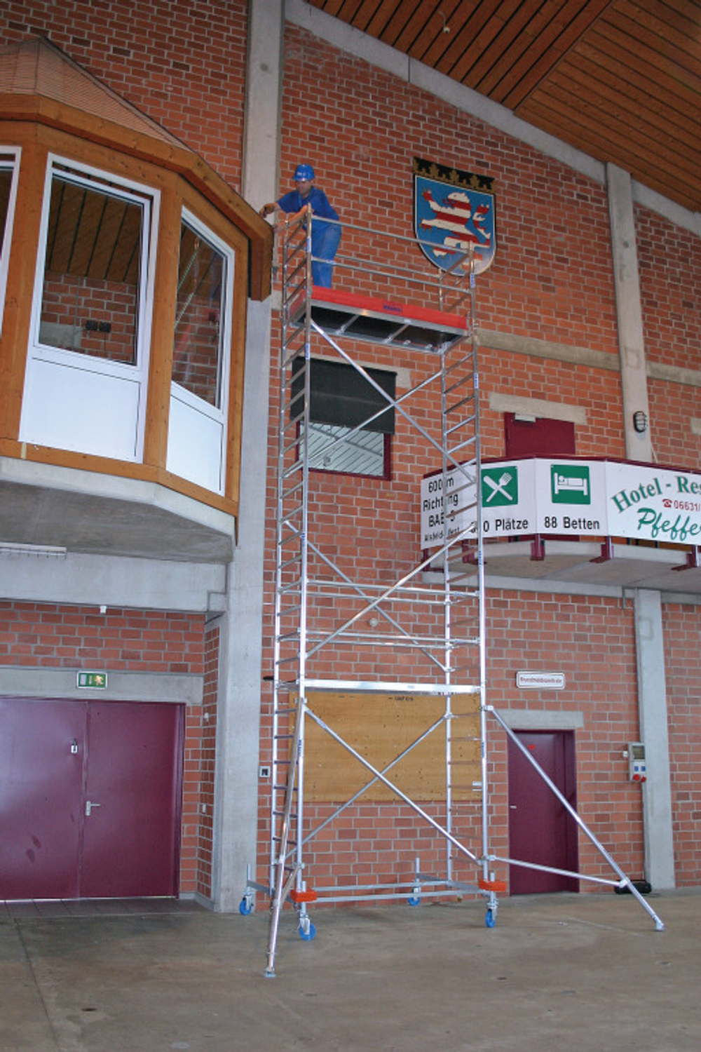 STABILO 10-2 Передвижные подмости, поле 2,0 х 0,75 м. Раб. высота 14,4 м (731418)