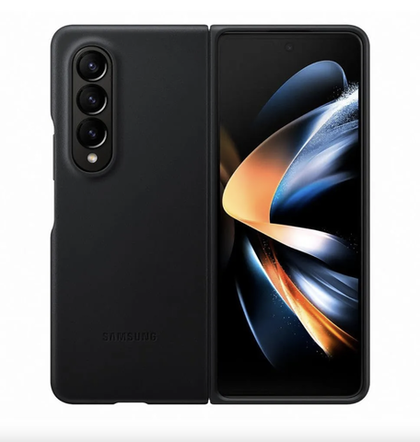Чехол Samsung Galaxy Z Fold4 Leather Cover (черный)