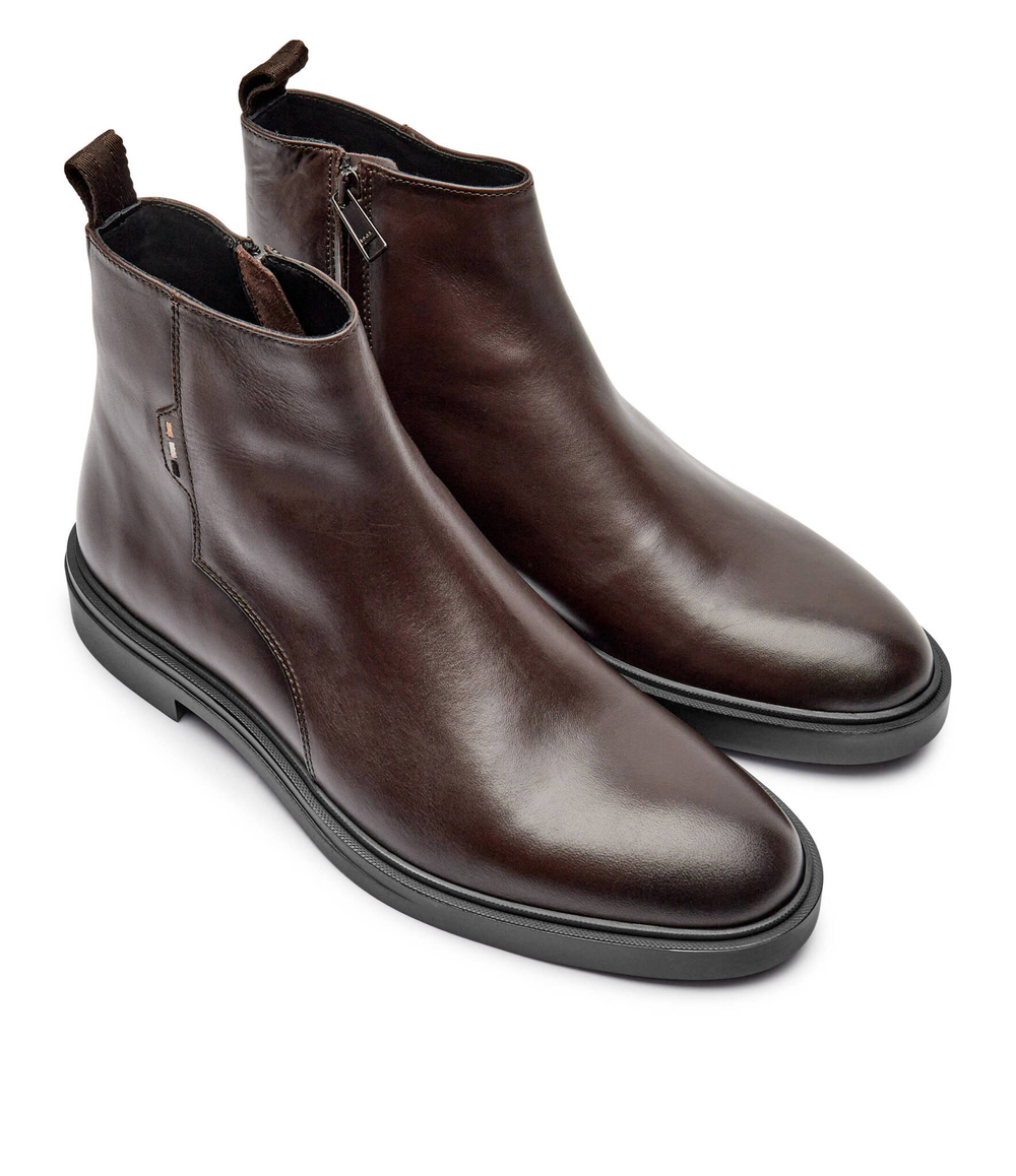 Кожаные челси Calev BOSS BLACK - коричневый(50529254)