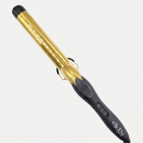 NFC Плойка 32 мм с чипом BE-UNI А738 L Gold Titan NFC Black золотая титановая 80-220ºC