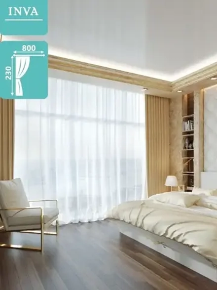 Тюль вуаль 800х230см для гостиной спальни детской кухни