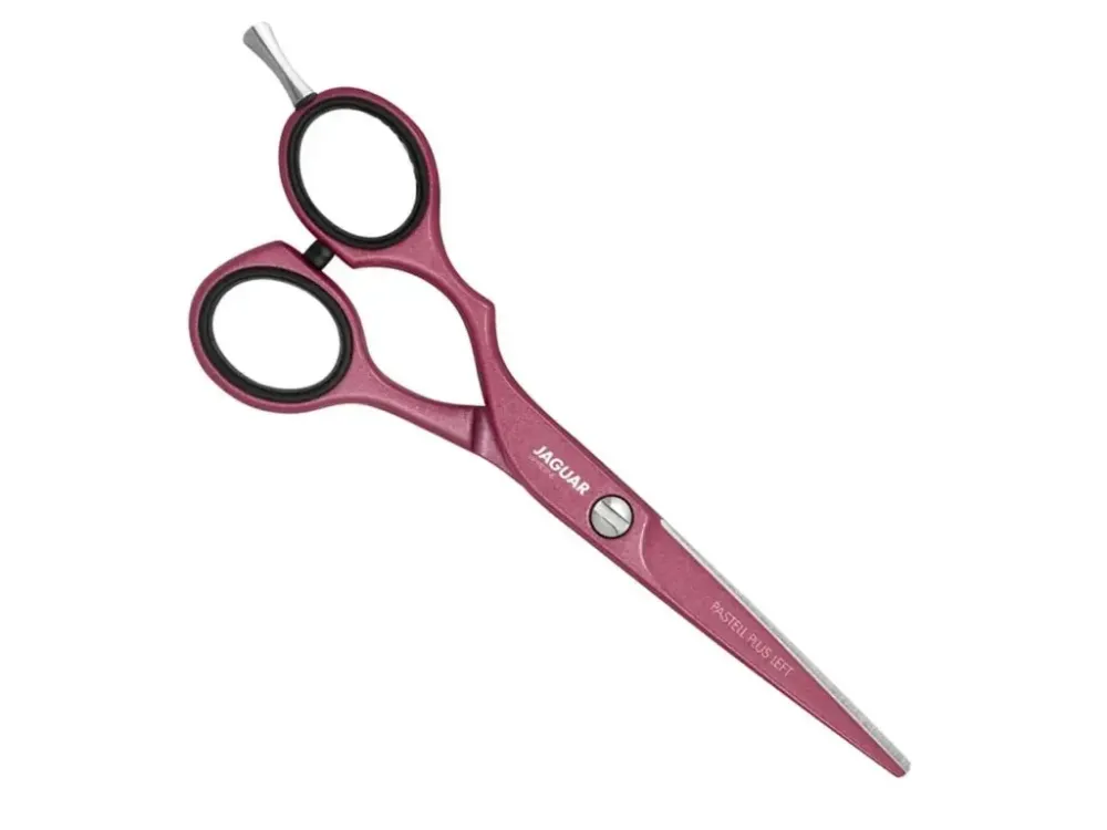 Ножницы прямые Jaguar White Line Pastell Plus Offset Berry Left 5.75" для левши