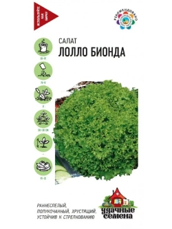 Салат семена зеленый
