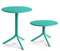 Регулируемый пластиковый стол Spritz Ø60 см, ментоловый