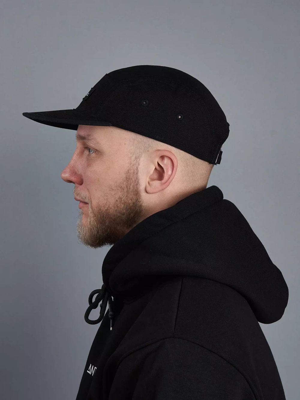 Кепка Antisocial 5 panel patch Черная