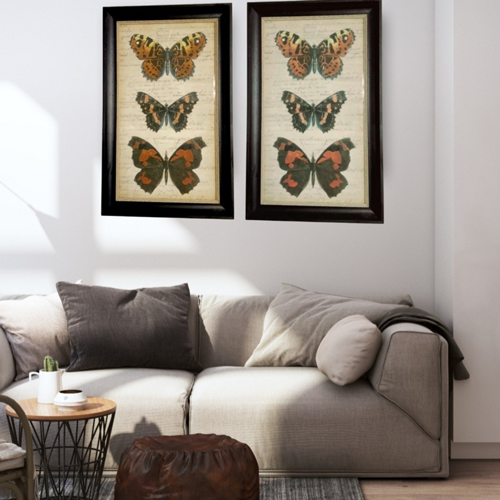 Постер Три бабочки 51х82 см