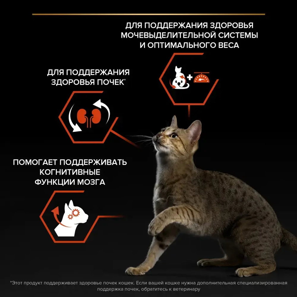 Pro plan cat adult sterilised vital functions сухой корм для стерилизованных кошек для поддержания функций почек, мозга и иммунитета, с высоким содержанием лосося - 400 г